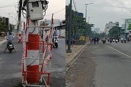 Video: Đường Tô Hiệu trước và sau khi dời trụ điện giữa đường