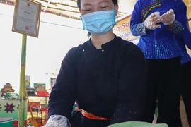 Bánh ngải Lạng Sơn tham gia Lễ hội Bánh dân gian Nam bộ lần IX