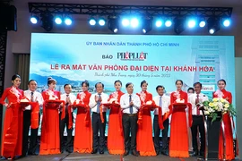 Video: Báo Pháp Luật TP.HCM ra mắt Văn phòng đại diện tại Khánh Hòa