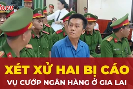 Xét xử Tài 'đen' và đồng phạm vụ cướp ngân hàng chấn động ở Gia Lai 