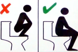 Thụy Sĩ ‘ưu ái’ khách châu Á, dán áp phích cách đi vệ sinh