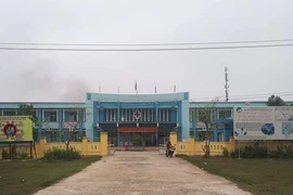 Bệnh viện chuyên khoa lao phổi, nơi điều trị các bệnh nhân nhiễm COVID-19. Ảnh: ND