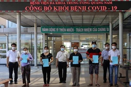 Thêm 19 bệnh nhân nhiễm COVID-19 ở Quảng Nam xuất viện
