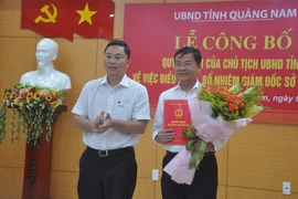 Ông Đặng Phong, Giám đốc Sở Kế hoạch và Đầu tư được điều động, bổ nhiệm giữ chức Giám đốc Sở Tài chính. Ảnh: TN
