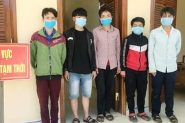 5 người nhập cảnh trái phép vào Quảng Nam
