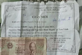 Vụ hỗ trợ thiệt hại mưa bão 2.000 đồng: Kiểm điểm từ huyện đến xã