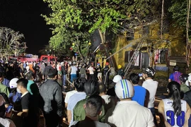1 ngôi nhà cổ ở Hội An bốc cháy