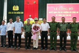 Quảng Nam có nữ Phó Giám đốc Công an tỉnh đầu tiên