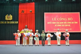 Công an Quảng Nam điều động 7 lãnh đạo chủ chốt