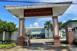 Quảng Nam yêu cầu huỷ thầu, lựa chọn lại nhà thầu gói thầu thi công tại Bệnh viện Y học cổ truyền. Ảnh: TN