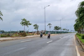 Khu vực có đoạn dây điện võng xuống đường gây tai nạn chết người. Ảnh: TN