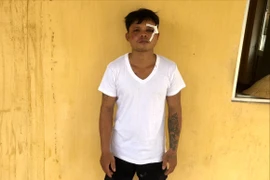 Công chém bạn nhậu tử vong. Ảnh: CA