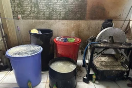 Sử dụng hoá chất tẩy trắng chế biến thực phẩm hoa chuối