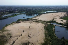 Đà Nẵng: Đã có doanh nghiệp mua 344.000 m3 cát nạo vét sông Cổ Cò