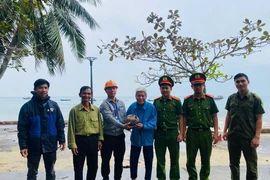 Tê tê quý hiếm bò vào nhà dân ở đảo Cù Lao Chàm