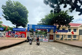 Giáo viên nhập viện, học sinh 2 trường nghỉ học vì nồng nặc mùi thuốc sâu