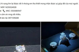 Cô gái cầu cứu cộng đồng mạng vì mất nhẫn kim cương đính hôn