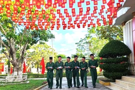 Công an, bộ đội ở Đắk Lắk tổ chức bỏ phiếu sớm