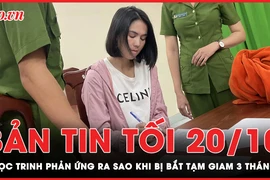 Bản tin tối 20-10: Phản ứng của Ngọc Trinh khi bị bắt tạm giam 3 tháng
