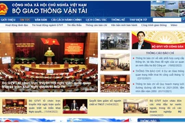 Cổng thông tin điển tử Bộ GTVT là một trong các địa chỉ tiếp nhận các phản ánh của người dân. Ảnh: TRÚC PHƯƠNG 