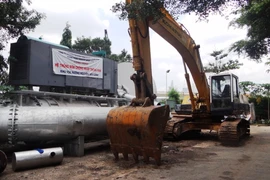 Vẫn chưa chốt giá thuê máy bơm “khủng” chống ngập 