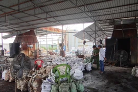 Bắt cơ sở ô nhiễm ở “điểm nóng” Long An