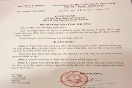 Tạm đình chỉ công tác ông Nguyễn Quốc Khánh