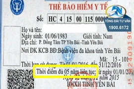 BHXH Việt Nam yêu cầu xử lý sai sót trên thẻ BHYT