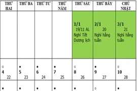 Từ năm 2021, số ngày nghỉ lễ, tết tăng