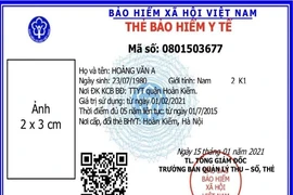Thông tin cần biết về việc cấp thẻ bảo hiểm y tế mẫu mới