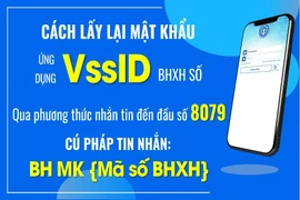 Lấy lại mật khẩu để vào ứng dụng VssID người dùng phải trả phí