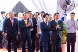 Thủ tướng Lê Minh Hưng dự lễ khởi công tuyến đường sắt tốc độ cao Hà Nội - Quảng Ninh