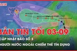 Bản tin tối 3-9: Cập nhật tình hình bão số 3 đang rất mạnh; Bí mật đáng sợ trong phòng trọ của hai vợ chồng trẻ