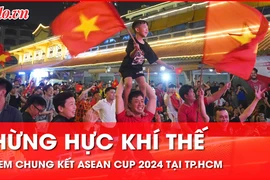 Video: Sôi động không khí xem chung kết ASEAN Cup 2024 tại TP.HCM