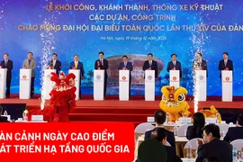 Toàn cảnh các công trình trọng điểm đồng loạt khởi công, khánh thành 