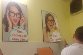 Vụ "bé" Xuân Mai bị trưng ảnh phản cảm: quán nhậu đã tháo hình 