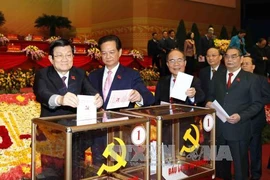 Chùm ảnh: Bầu ban chấp hành Trung ương Đảng khóa XII 