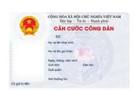 Lệ phí cấp mới thẻ Căn cước công dân