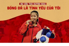 Nữ cầu thủ Huỳnh Như: Bóng đá là tình yêu của tôi