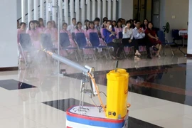 Trường ĐH Tôn Đức Thắng trình làng sản phẩm chống COVID-19