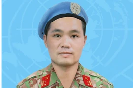 Một sỹ quan hy sinh trong thời gian làm nhiệm vụ gìn giữ hòa bình LHQ