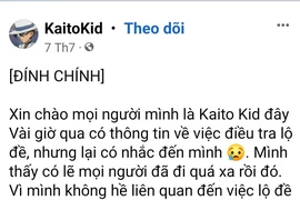 Sao lại mời công an xử lý người đoán đề?