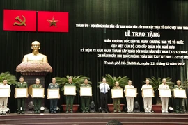TP.HCM kỷ niệm 73 năm ngày thành lập QĐND Việt Nam