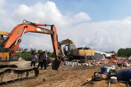Cưỡng chế công trình trái phép ở quận 9