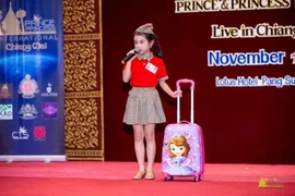 Hành trình của Đan Thanh Hoa hậu nhí châu Á-Thái Bình Dương 