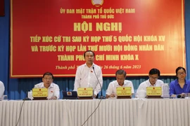 Cử tri TP Thủ Đức mong chính quyền sớm bắt tay thực hiện Nghị quyết mới