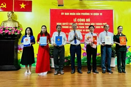 Phường, xã, thị trấn tại TP.HCM lần lượt công bố việc lập mới, sáp nhập khu phố, ấp