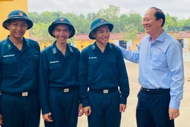 Lãnh đạo TP.HCM thăm, động viên các tân binh nhập ngũ năm 2024