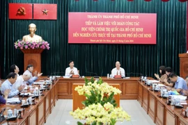 TP.HCM cần sớm đồng bộ cơ chế, thể chế trong xây dựng chính quyền đô thị