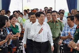 Chủ tịch nước Lương Cường tiếp xúc cử tri huyện Củ Chi, Hóc Môn sau kỳ họp thứ 9